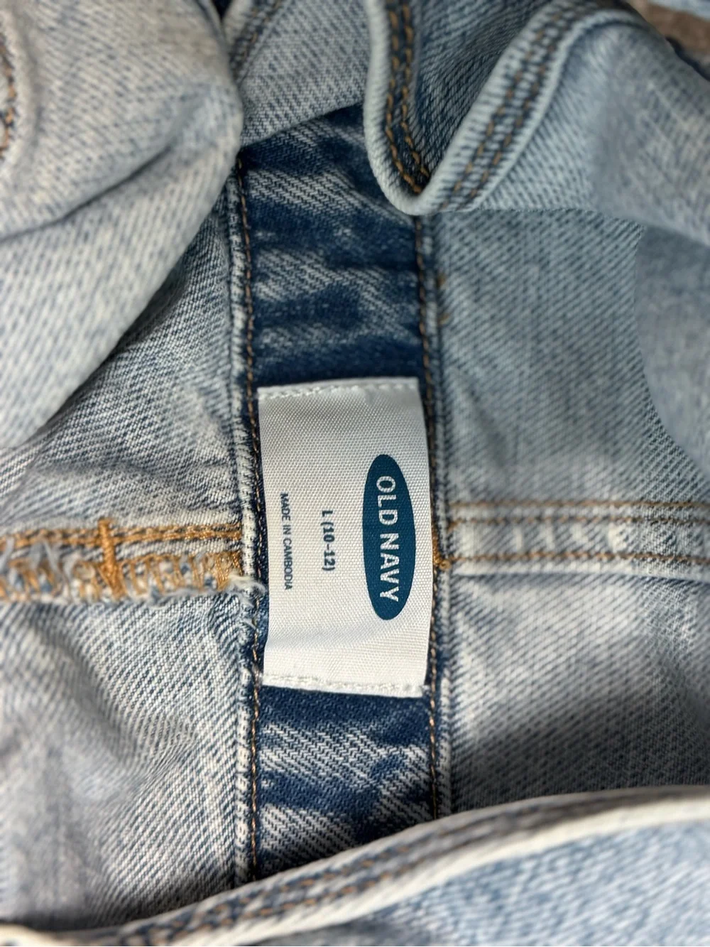 Old Navy Denim Overalls – Girls Size L (10–12)